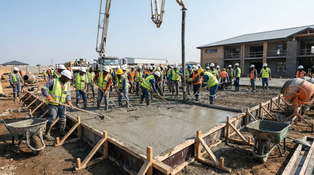 découvrez combien de temps il faut pour couler une dalle de 50 m², les étapes clés du processus et les conseils pour un béton parfaitement réalisé.