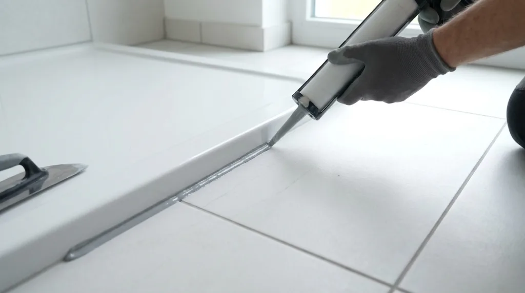 découvrez des astuces pratiques et efficaces pour combler l’espace entre un receveur de douche et le sol, assurant une finition étanche et esthétique.