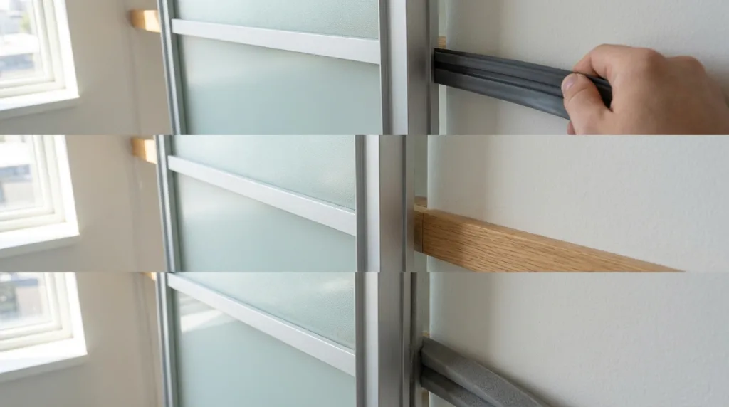 découvrez des solutions pratiques pour combler l’espace entre une porte coulissante et le mur, assurant une finition esthétique et une meilleure isolation.