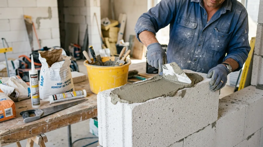 découvrez si le collage du siporex avec du mortier adhésif de préparation (map) est possible, sa compatibilité, et quelles alternatives efficaces utiliser pour vos projets de construction.