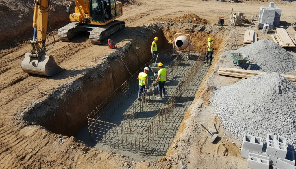 découvrez comment construire une fondation solide pour un mur de soutènement de 2 mètres, étape par étape, pour assurer stabilité et durabilité à votre ouvrage.