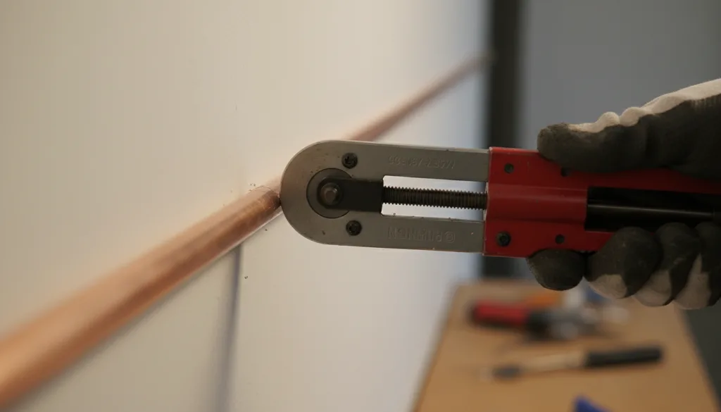 découvrez les méthodes efficaces pour couper un tube en cuivre contre un mur avec précision, afin d'assurer des raccords parfaits et un travail soigné.