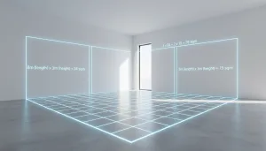 apprenez à calculer facilement la surface de vos murs à partir de la surface du sol pour vos projets de rénovation ou de décoration.